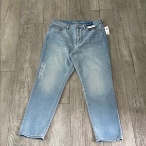 Old Navy Blue Straight Jeans Classic Fit